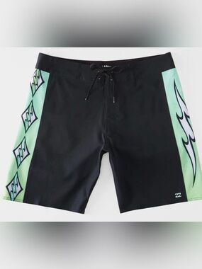 NWT Billabong Men's D Bah Black Swimwear Size 32